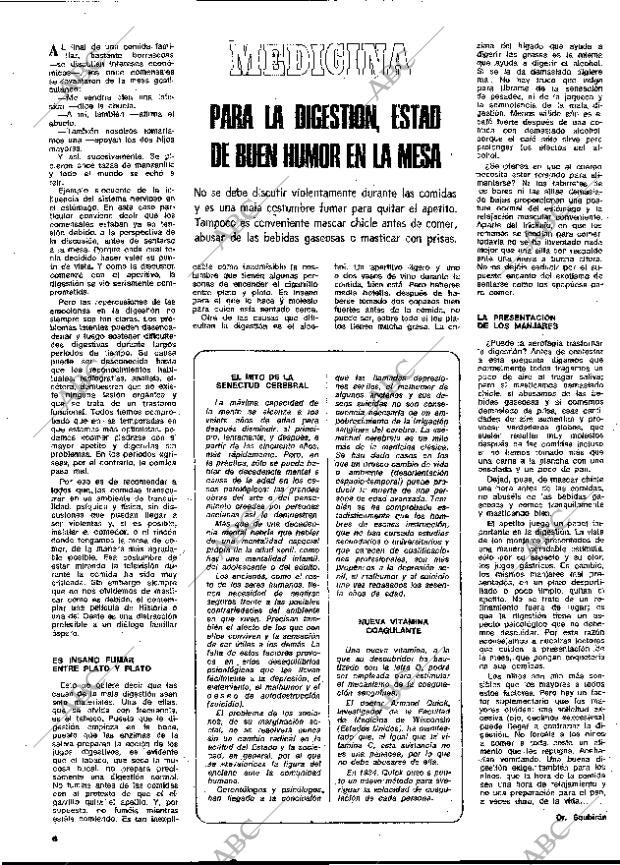 BLANCO Y NEGRO MADRID 23-03-1974 página 6