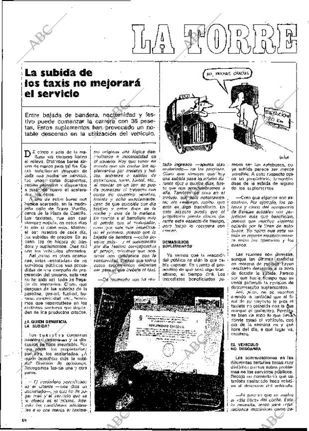 BLANCO Y NEGRO MADRID 23-03-1974 página 62