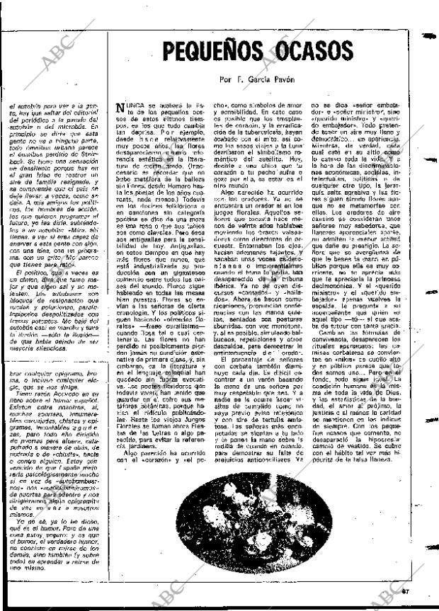 BLANCO Y NEGRO MADRID 23-03-1974 página 67