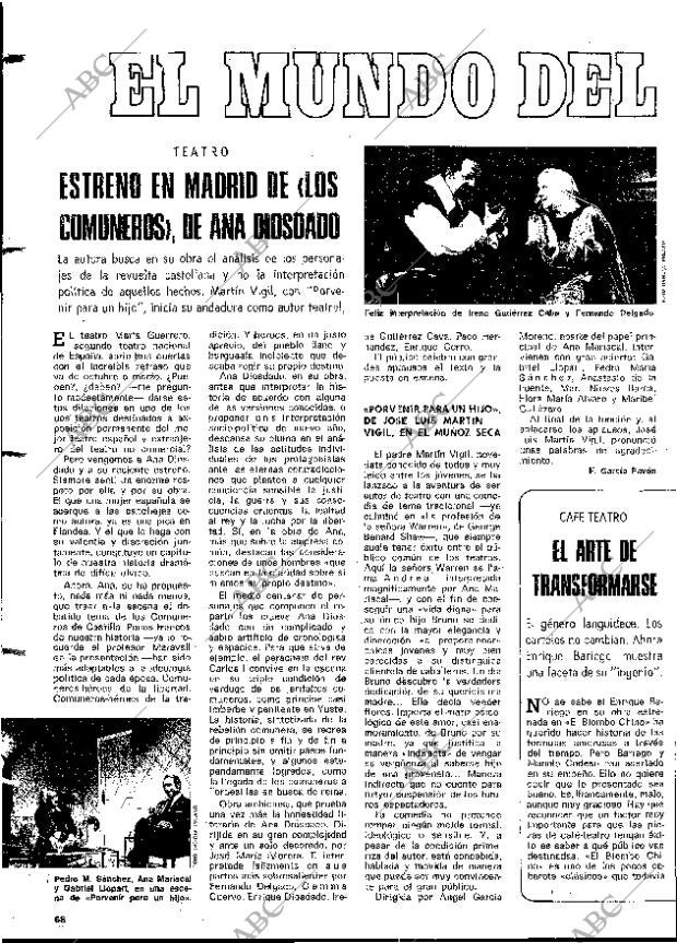 BLANCO Y NEGRO MADRID 23-03-1974 página 68
