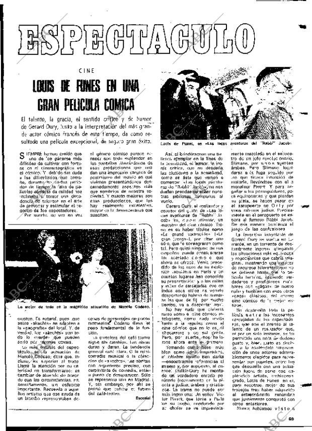 BLANCO Y NEGRO MADRID 23-03-1974 página 69