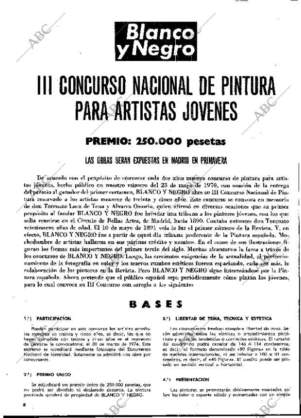BLANCO Y NEGRO MADRID 23-03-1974 página 8