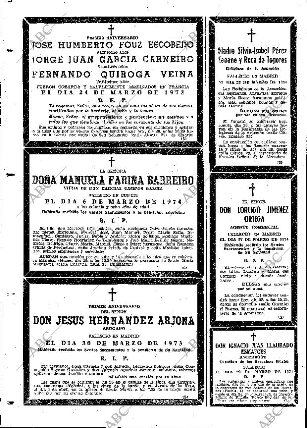 ABC MADRID 29-03-1974 página 108