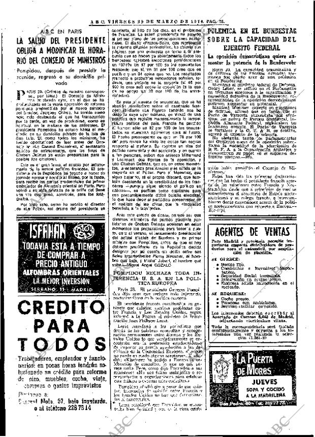 ABC MADRID 29-03-1974 página 28