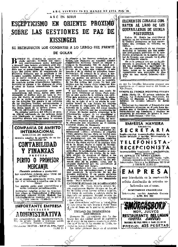 ABC MADRID 29-03-1974 página 30