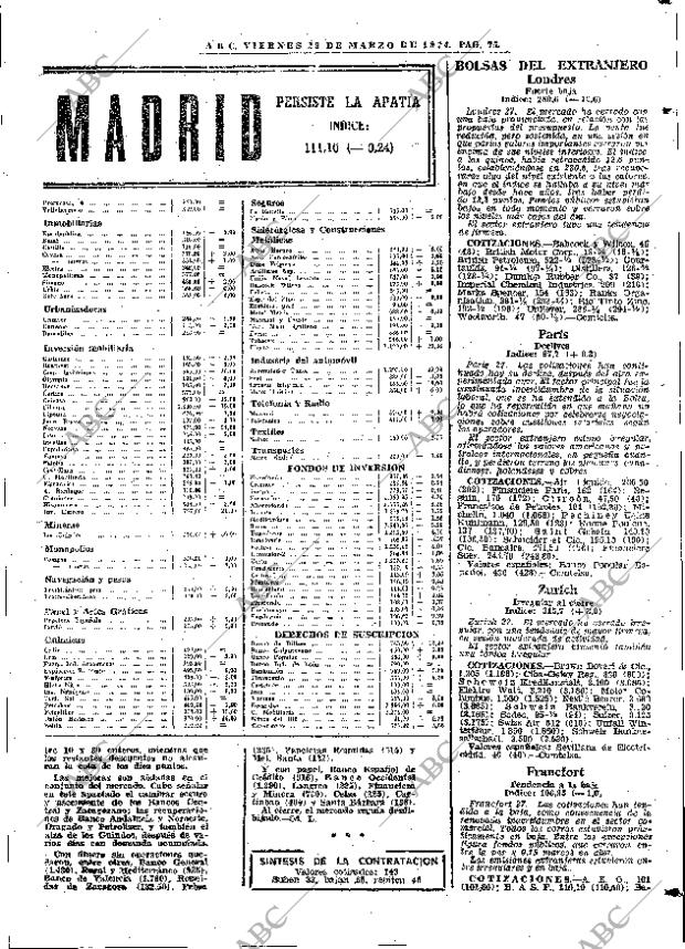 ABC MADRID 29-03-1974 página 75