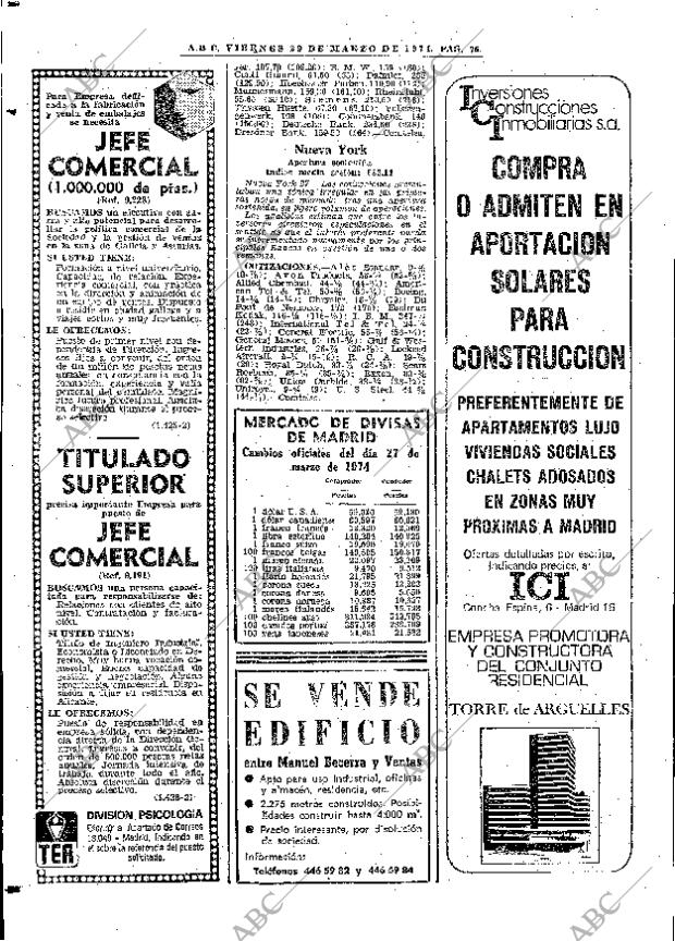 ABC MADRID 29-03-1974 página 76
