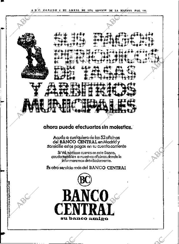 ABC MADRID 06-04-1974 página 100