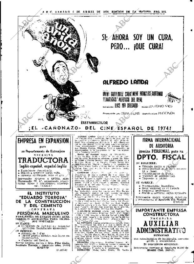 ABC MADRID 06-04-1974 página 105