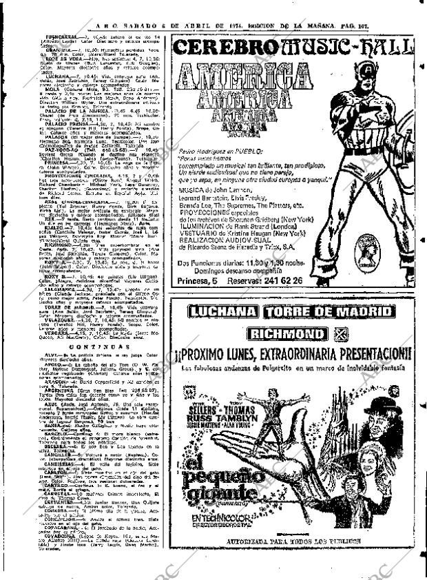 ABC MADRID 06-04-1974 página 107
