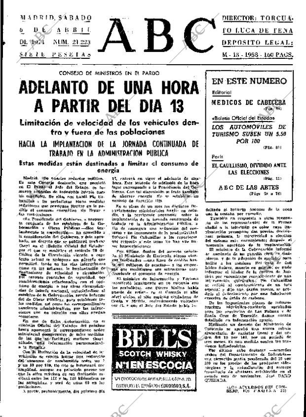 ABC MADRID 06-04-1974 página 33