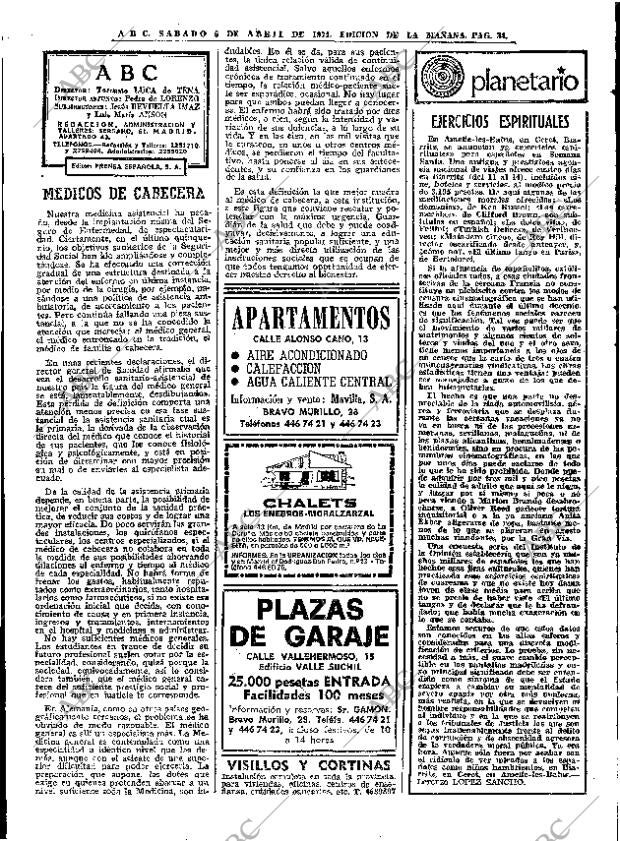 ABC MADRID 06-04-1974 página 34