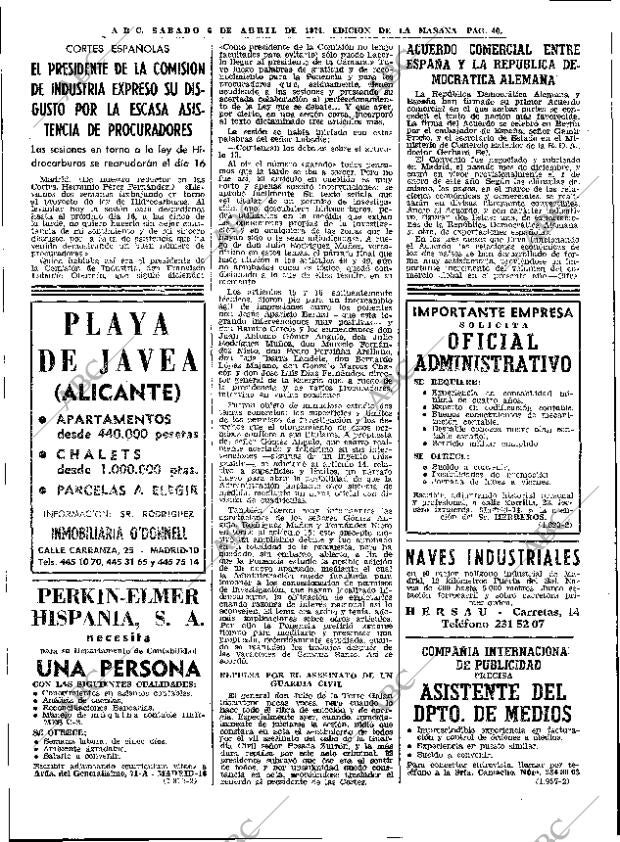 ABC MADRID 06-04-1974 página 40