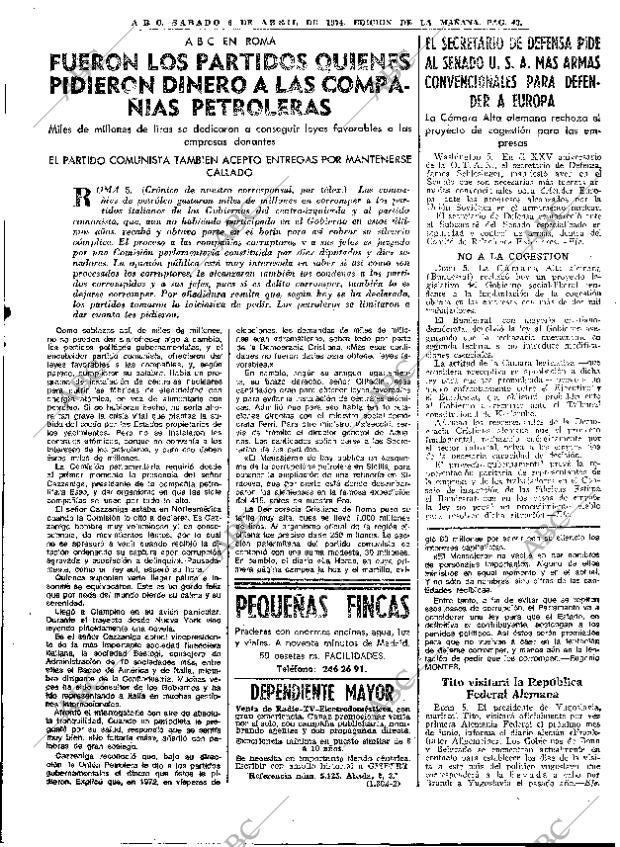 ABC MADRID 06-04-1974 página 43