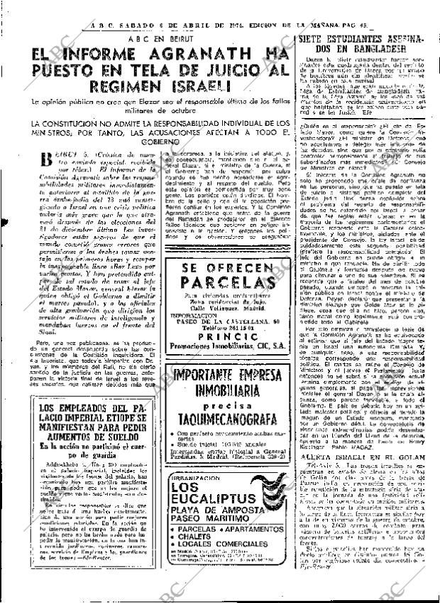 ABC MADRID 06-04-1974 página 45