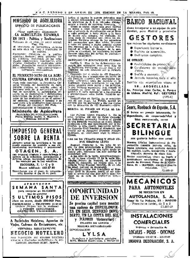ABC MADRID 06-04-1974 página 50