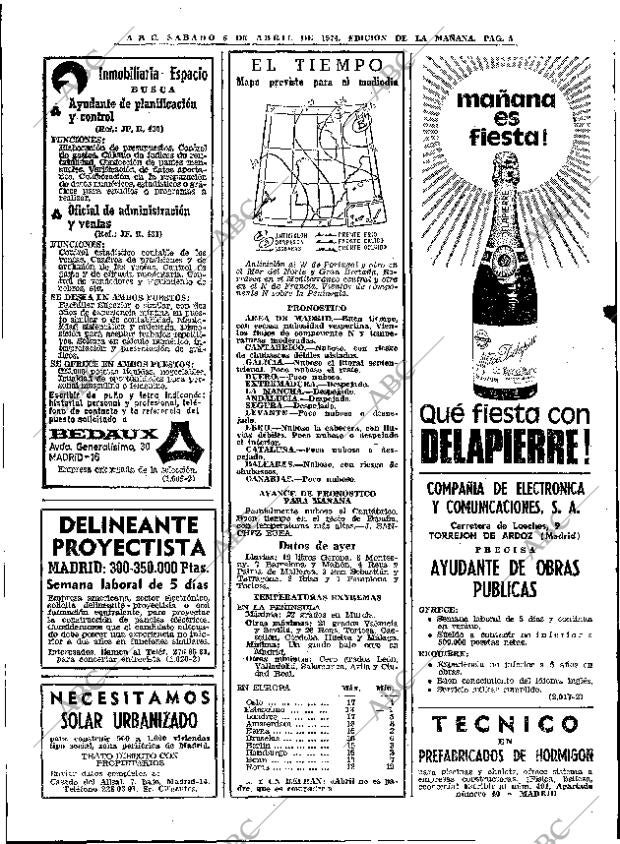 ABC MADRID 06-04-1974 página 54