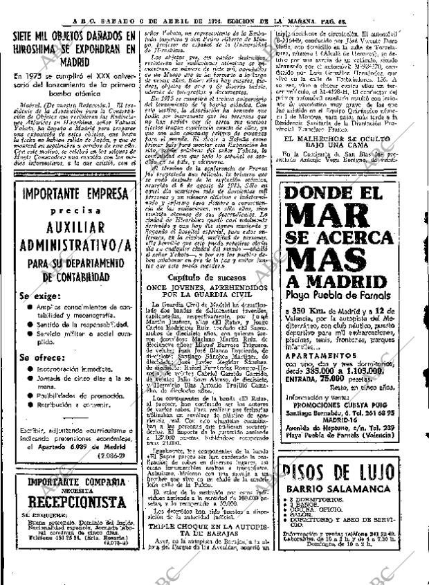 ABC MADRID 06-04-1974 página 66