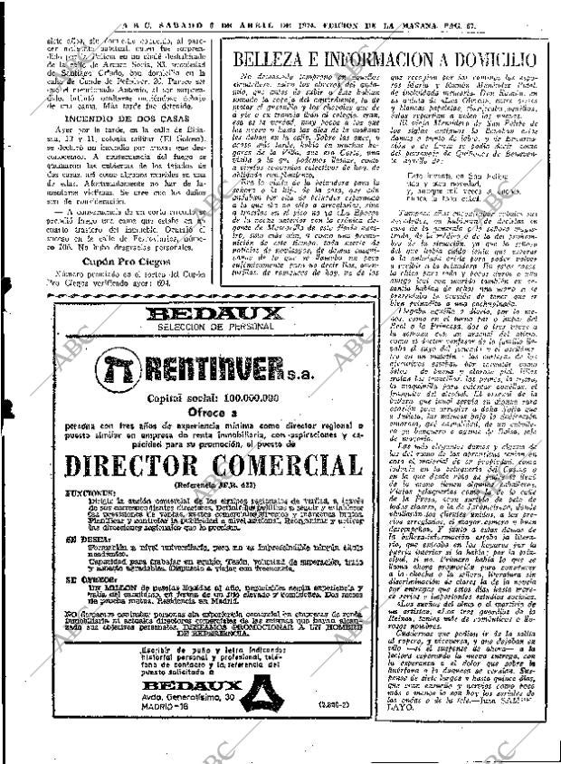 ABC MADRID 06-04-1974 página 67