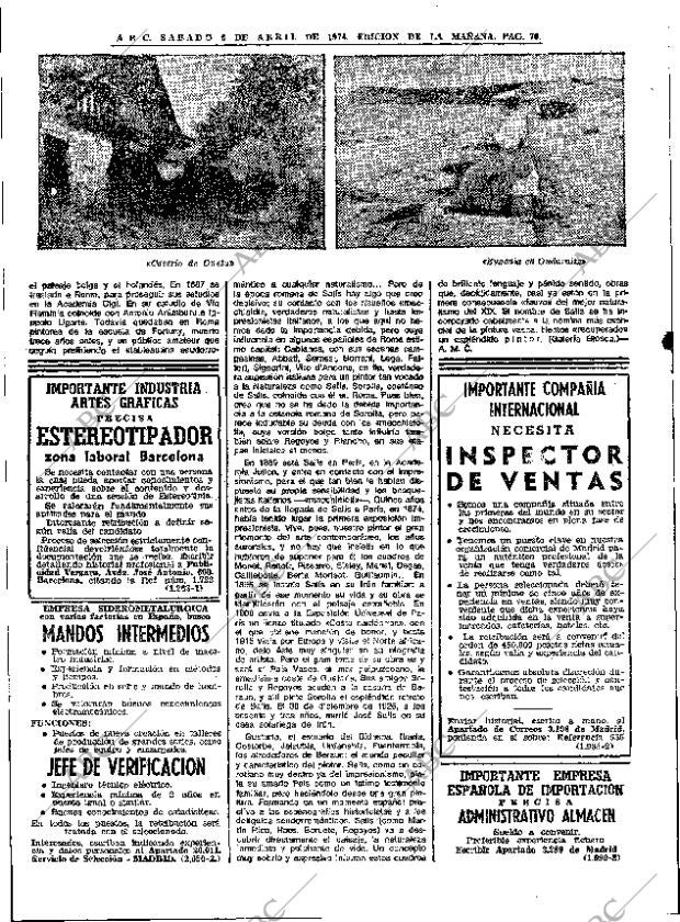 ABC MADRID 06-04-1974 página 70