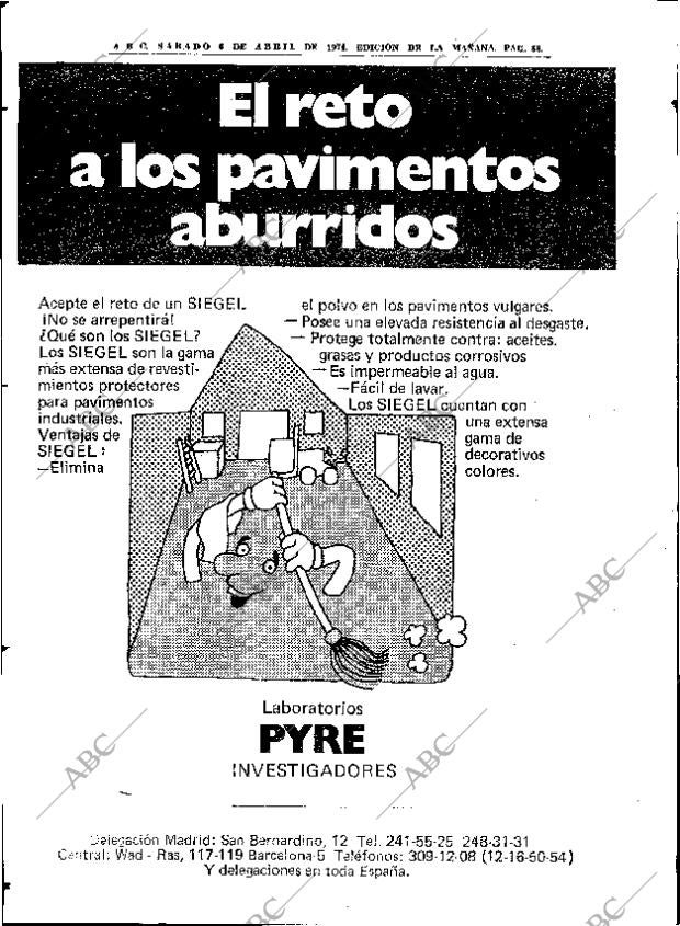 ABC MADRID 06-04-1974 página 88