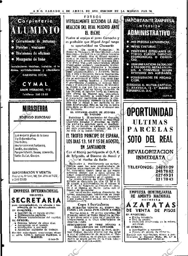 ABC MADRID 06-04-1974 página 90