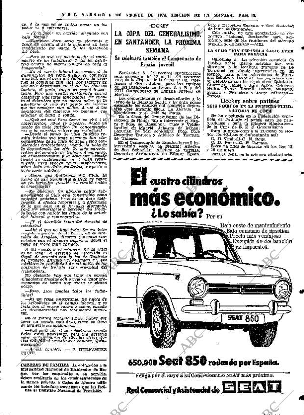 ABC MADRID 06-04-1974 página 95