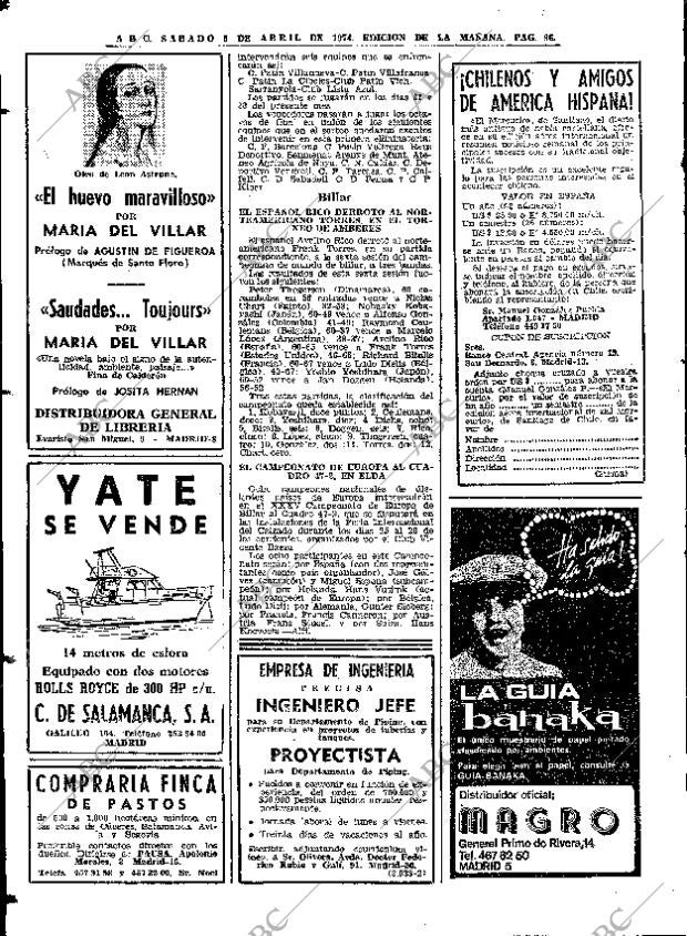 ABC MADRID 06-04-1974 página 96