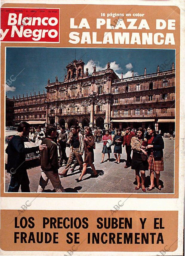 BLANCO Y NEGRO MADRID 06-04-1974 página 1
