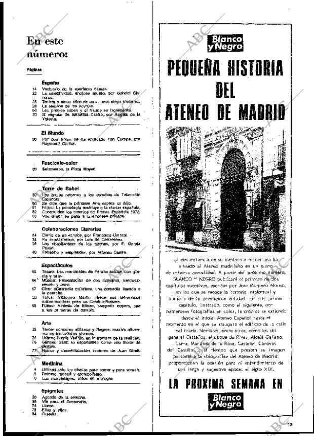 BLANCO Y NEGRO MADRID 06-04-1974 página 19