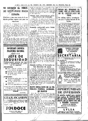 ABC MADRID 11-04-1974 página 26