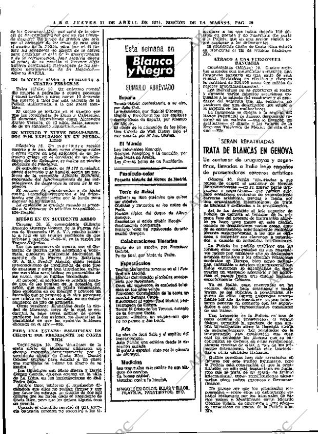 ABC MADRID 11-04-1974 página 30