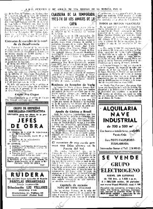ABC MADRID 11-04-1974 página 36