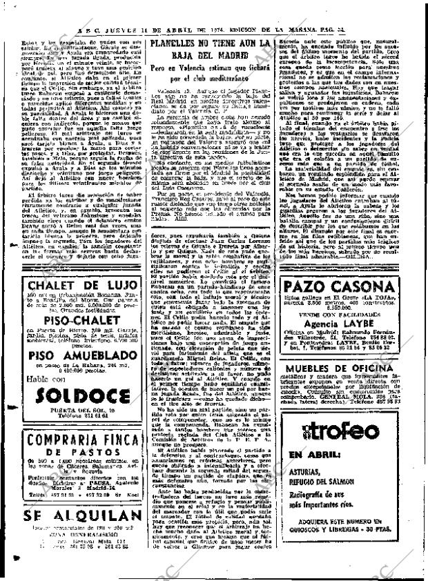 ABC MADRID 11-04-1974 página 54