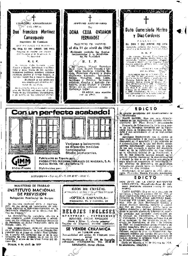 ABC MADRID 11-04-1974 página 77