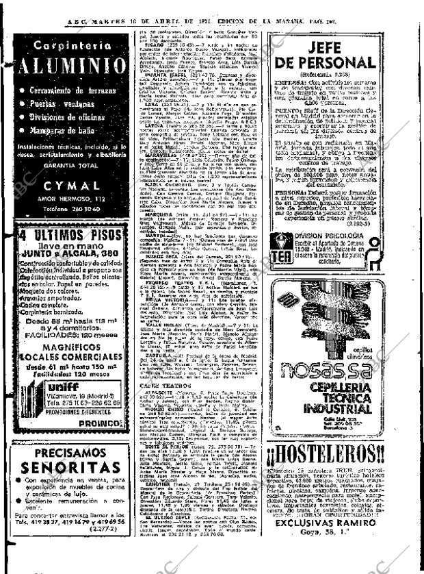 ABC MADRID 16-04-1974 página 100