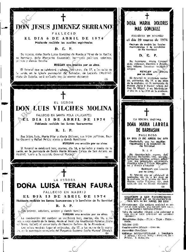 ABC MADRID 16-04-1974 página 122
