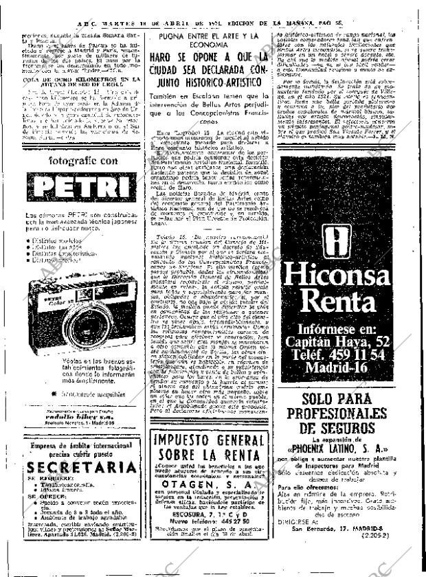 ABC MADRID 16-04-1974 página 56