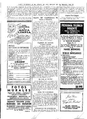 ABC MADRID 16-04-1974 página 63