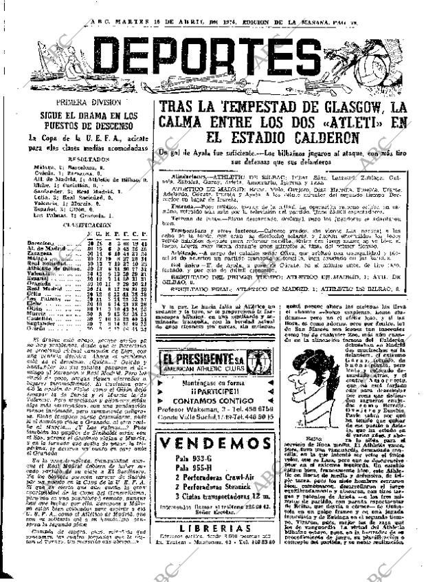 ABC MADRID 16-04-1974 página 77