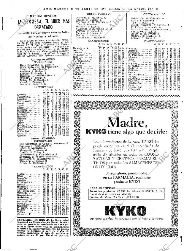 ABC MADRID 16-04-1974 página 83