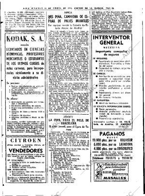 ABC MADRID 16-04-1974 página 88