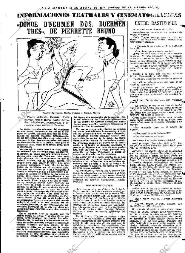ABC MADRID 16-04-1974 página 95