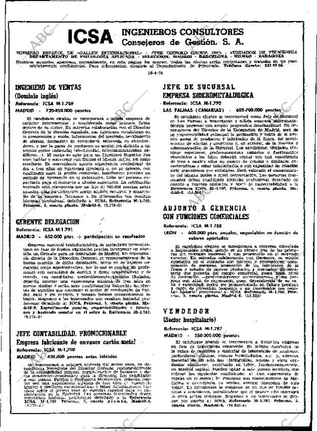 ABC MADRID 17-04-1974 página 112