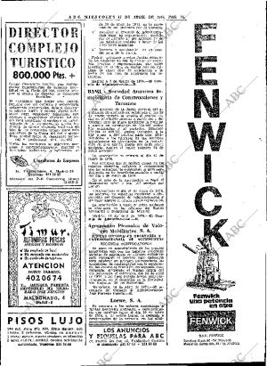 ABC MADRID 17-04-1974 página 72