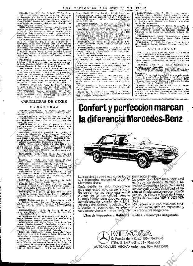 ABC MADRID 17-04-1974 página 87