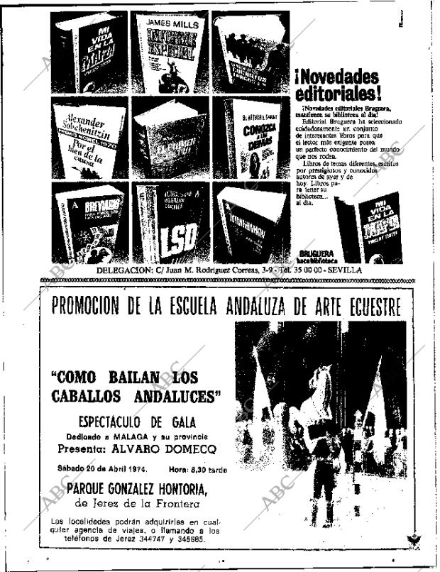 ABC SEVILLA 18-04-1974 página 6