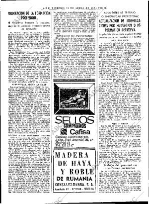 ABC MADRID 19-04-1974 página 28