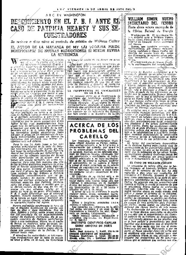 ABC MADRID 19-04-1974 página 39