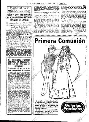 ABC MADRID 19-04-1974 página 41